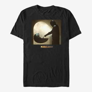 Queens Star Wars: The Mandalorian - Boxed Scene Unisex T-Shirt Black