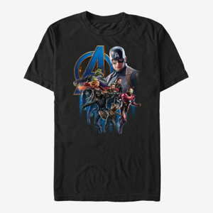 Queens Marvel Avengers Endgame - Avengers Group Poster Unisex T-Shirt Black