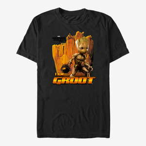 Queens Marvel GOTG 2 - Lord of the Stars Unisex T-Shirt Black