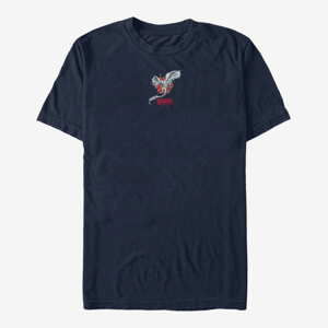 Queens Dungeons & Dragons: Honor Among Thieves - Silver Mosaic Dragon Unisex T-Shirt Navy Blue