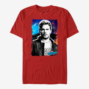 Queens Marvel GOTG Classic - Racoon Gun Unisex T-Shirt Red