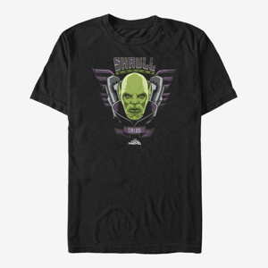 Queens Captain Marvel: Movie - Skrull Empire Unisex T-Shirt Black