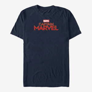 Queens Captain Marvel: Movie - Captain Marvel Logo Unisex T-Shirt Navy Blue