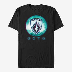 Queens Marvel GOTG 2 - Gradient Guardian Unisex T-Shirt Black