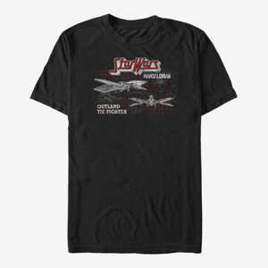 Queens Star Wars: The Mandalorian - Outland Grid Unisex T-Shirt Black