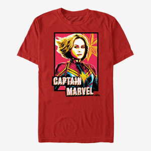 Queens Captain Marvel: Movie - Marvel Profile Unisex T-Shirt Red