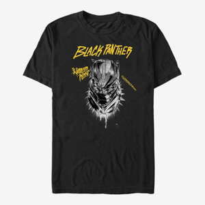 Queens Marvel Black Panther: Movie - Street Panther Unisex T-Shirt Black