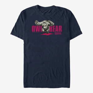 Queens Dungeons & Dragons: Honor Among Thieves - Mosaic OwlBear Unisex T-Shirt Navy Blue