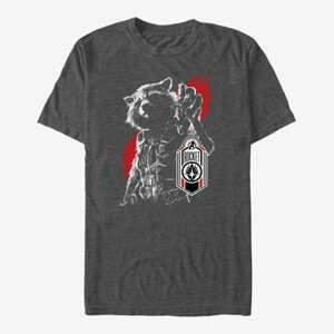 Queens Marvel Avengers Endgame - Rocket Tag Unisex T-Shirt Dark Heather Grey