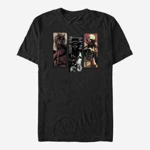 Queens Marvel GOTG Classic - Complex Space Unisex T-Shirt Black