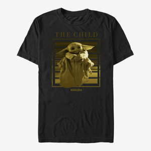 Queens Star Wars: The Mandalorian - Golden Child Unisex T-Shirt Black