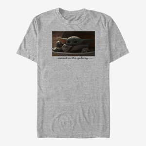 Queens Star Wars: The Mandalorian - Cutest Photo Unisex T-Shirt Heather Grey