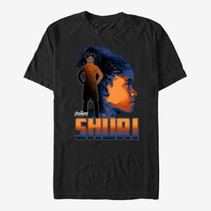 Queens Marvel Avengers: Infinity War - Shuri Sil Unisex T-Shirt Black