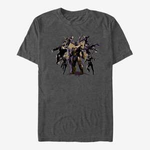 Queens Marvel Avengers Endgame - Villian Pose Unisex T-Shirt Dark Heather Grey