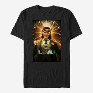 Queens Marvel Loki - Loki Smile Poster Unisex T-Shirt Black