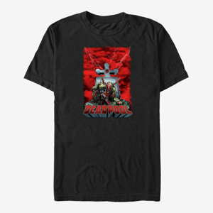 Queens Marvel Deadpool - Deadpool Grave Unisex T-Shirt Black