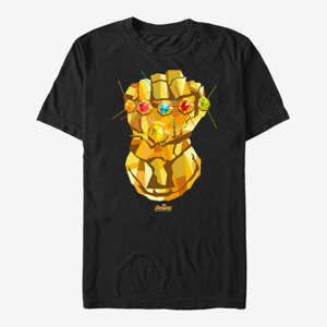 Queens Marvel Avengers: Infinity War - Gauntlet Poly Unisex T-Shirt Black