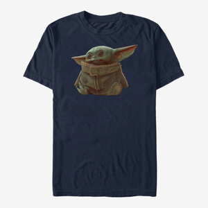 Queens Star Wars: The Mandalorian - Ball Thief Unisex T-Shirt Navy Blue