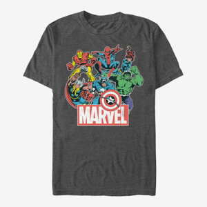 Queens Marvel Avengers Classic - Heroes of Today Unisex T-Shirt Dark Heather Grey