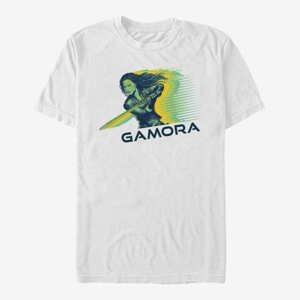 Queens Marvel Guardians of the Galaxy Vol. 3 - Gamora Sword Badge Unisex T-Shirt White