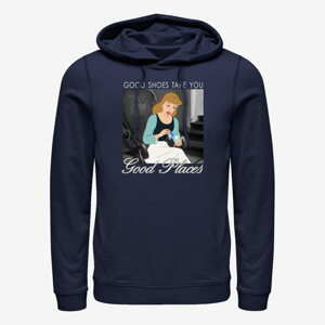 Queens Disney Cinderella - Cinderella Shoes Unisex Hoodie Navy Blue