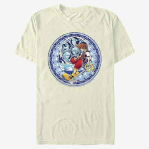 Queens Disney Kingdom Hearts - Stained Glass Sora Unisex T-Shirt Natural