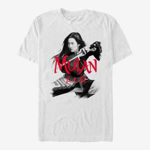 Queens Disney Mulan: Live Action - Fighting Stance Unisex T-Shirt White