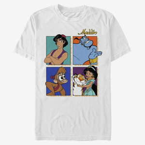 Queens Disney Aladdin - Aladdin Four Unisex T-Shirt White