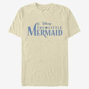 Queens Disney The Little Mermaid - Little Mermaid Embroidery Unisex T-Shirt Natural
