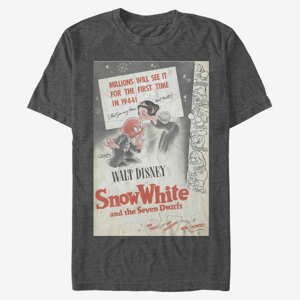 Queens Disney Snow White - SW RED Dopey Poster Unisex T-Shirt Dark Heather Grey
