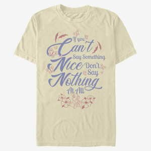Queens Disney Bambi - Can't Say Something Nice Unisex T-Shirt Natural