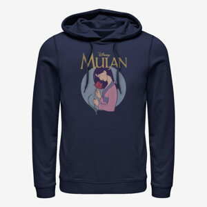 Queens Disney Mulan - VINTAGE MULAN Unisex Hoodie Navy Blue