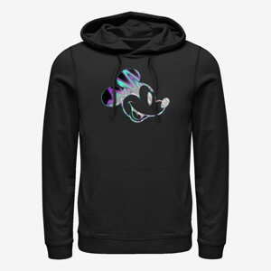 Queens Disney Classic Mickey - Neon Slick Mick Unisex Hoodie Black