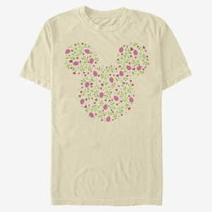 Queens Disney Classic Mickey - Shabby Chic Egg Unisex T-Shirt Natural