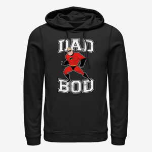 Queens Disney Incredibles - Dad Bod Unisex Hoodie Black