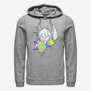 Queens Disney Hercules - Herc 90s Vibe Unisex Hoodie Heather Grey