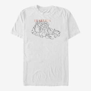 Queens Disney Aladdin - Fearless Unisex T-Shirt White