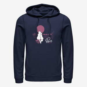 Queens Disney The Aristocats - Together In Paris Unisex Hoodie Navy Blue