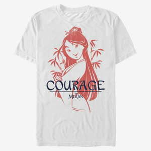 Queens Disney Mulan - Mulan Warrior Unisex T-Shirt White