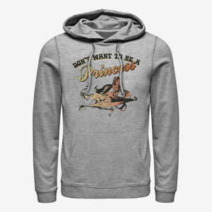 Queens Disney Aladdin - JASMINE FLY Unisex Hoodie Heather Grey