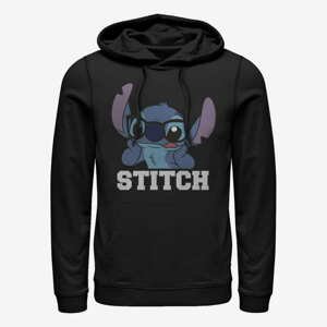 Queens Disney Lilo & Stitch - STITCH Unisex Hoodie Black