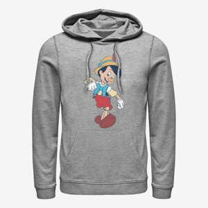 Queens Disney Pinocchio - Vintage Pinocchio Unisex Hoodie Heather Grey