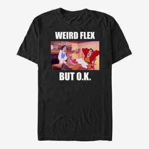 Queens Disney Beauty & The Beast - Gaston Weird Flex Meme Unisex T-Shirt Black