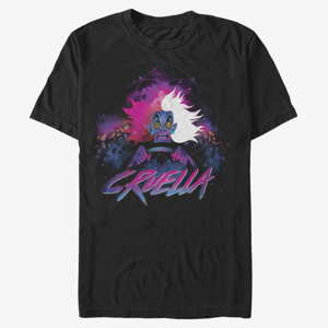 Queens Disney Villains - Cruella Rock Unisex T-Shirt Black