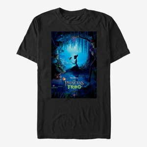 Queens Disney The Princess & The Frog - Frog Classic Poster Unisex T-Shirt Black