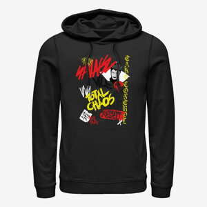 Queens Disney Villains - Villain Graffiti Unisex Hoodie Black