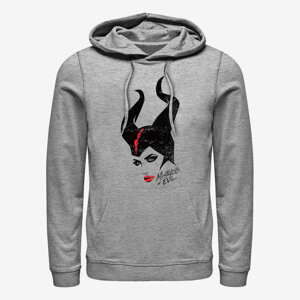 Queens Disney Maleficent: Mistress Of Evil - Mal Evil Unisex Hoodie Heather Grey