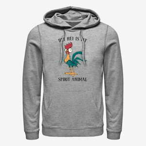 Queens Disney Moana - Spirit Animal Unisex Hoodie Heather Grey