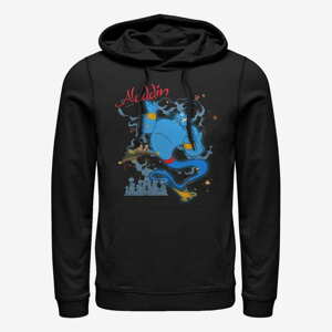 Queens Disney Aladdin - Genie Sparkle 3 Unisex Hoodie Black