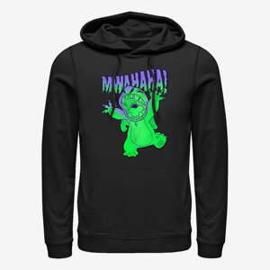 Queens Disney Lilo & Stitch - MWAHAHA Unisex Hoodie Black